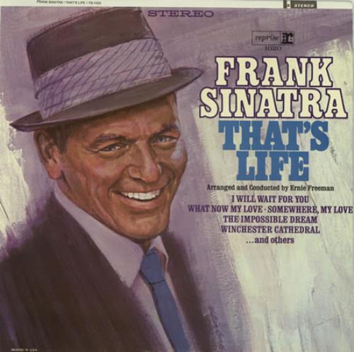Frank Sinatra That's Life vinyl LP album (LP record) US FRSLPTH389769