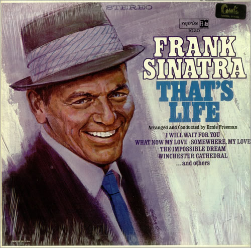 Frank Sinatra That's Life vinyl LP album (LP record) US FRSLPTH446694