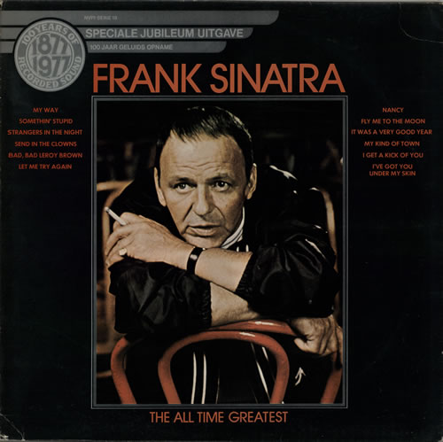 Frank Sinatra The All Time Greatest vinyl LP album (LP record) Dutch FRSLPTH581088