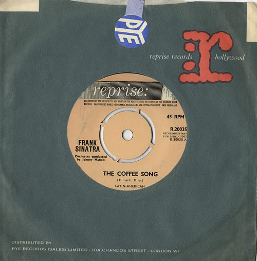 Frank Sinatra The Coffee Song 7" vinyl single (7 inch record / 45) UK FRS07TH479029