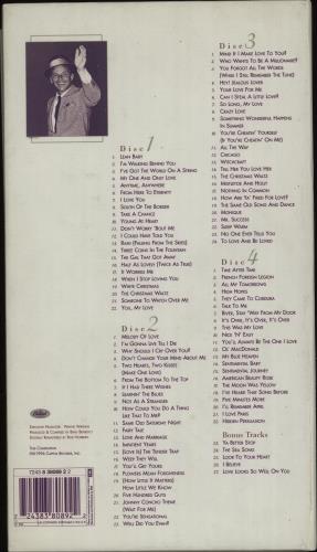 Frank Sinatra The Complete Capitol Singles Collection CD Album Box Set UK FRSDXTH657540