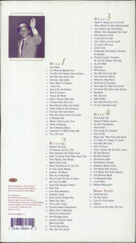 Frank Sinatra The Complete Capitol Singles Collection CD Album Box Set US FRSDXTH820992