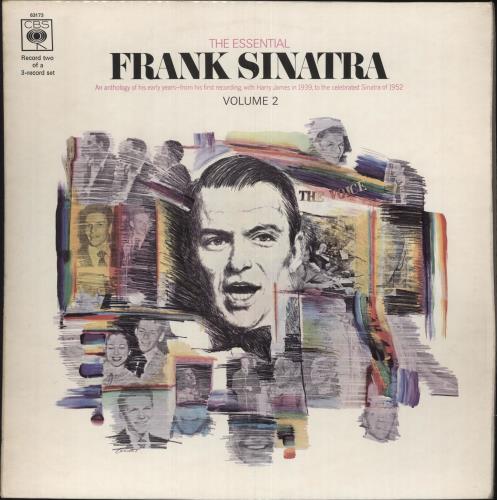 Frank Sinatra The Essential Frank Sinatra Volume 2 vinyl LP album (LP record) UK FRSLPTH393283