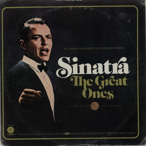 Frank Sinatra The Great Ones - Sealed 2-LP vinyl record set (Double LP Album) US FRS2LTH580253