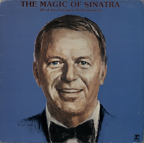 Frank Sinatra The Magic Of Sinatra vinyl LP album (LP record) South African FRSLPTH580875