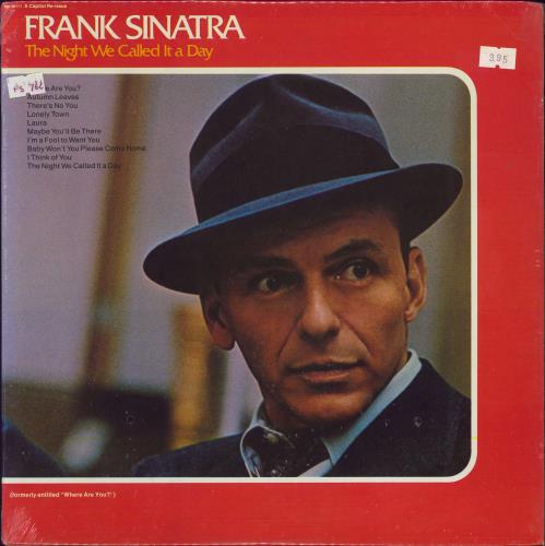 Frank Sinatra The Night We Called It A Day - Sealed vinyl LP album (LP record) US FRSLPTH774040