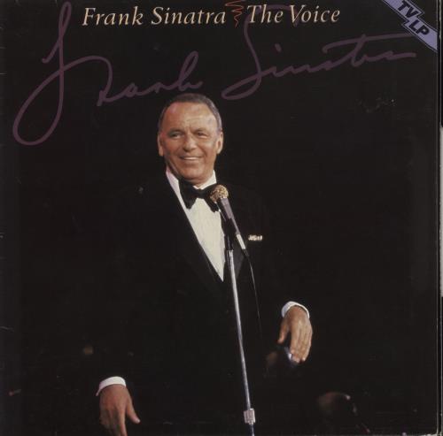 Frank Sinatra The Voice vinyl LP album (LP record) Dutch FRSLPTH742575