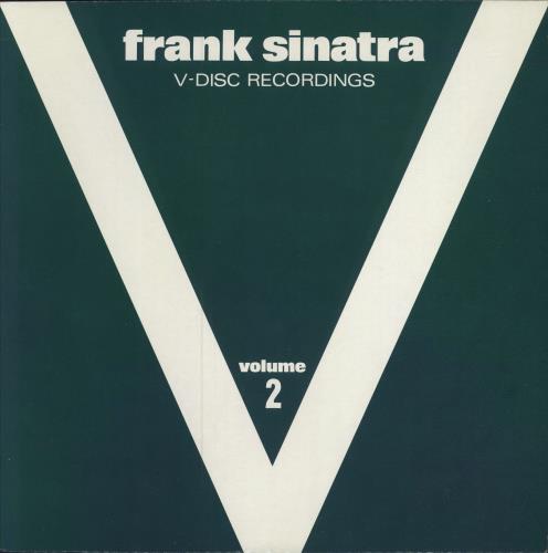 Frank Sinatra V-Disc Recordings Volume 2 vinyl LP album (LP record) UK FRSLPVD581083