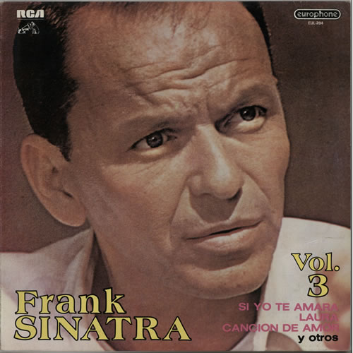 Frank Sinatra Vol 3 vinyl LP album (LP record) Argentinean FRSLPVO639153