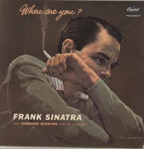 Frank Sinatra Where Are You? - 1st vinyl LP album (LP record) UK FRSLPWH696190