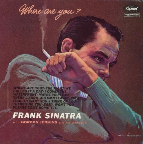 Frank Sinatra Where Are You? vinyl LP album (LP record) UK FRSLPWH417392