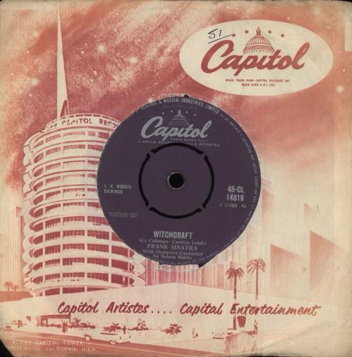 Frank Sinatra Witchcraft 7" vinyl single (7 inch record / 45) UK FRS07WI714969