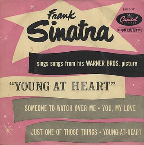 Frank Sinatra Young At Heart EP 7" vinyl single (7 inch record / 45) UK FRS07YO376986