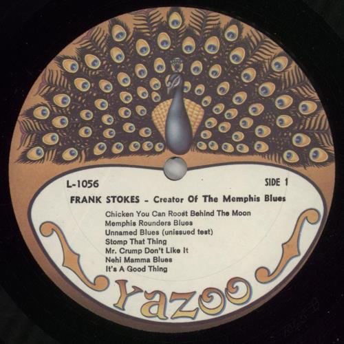 Frank Stokes Creator Of The Memphis Blues vinyl LP album (LP record) US FVBLPCR535730