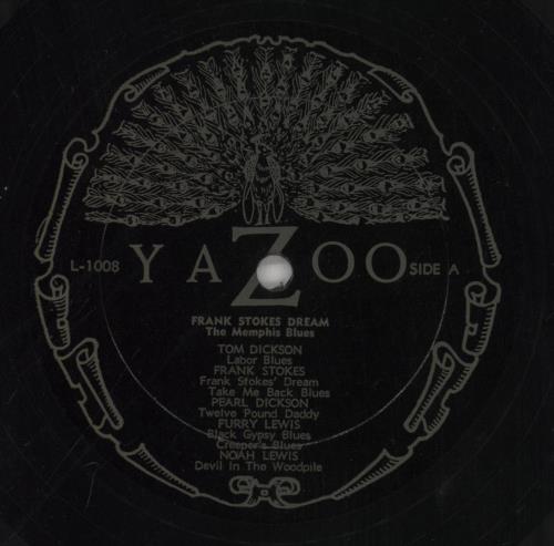 Frank Stokes Frank Stokes' Dream (The Memphis Blues 1927-1931) vinyl LP album (LP record) US FVBLPFR862001