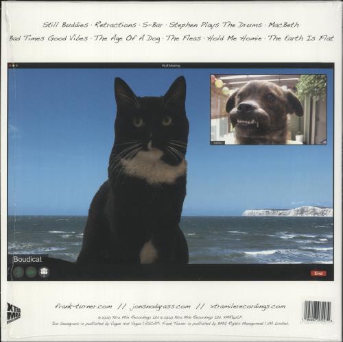 Frank Turner Buddies II: Still Buddies - Blue Vinyl vinyl LP album (LP record) UK FD7LPBU877671