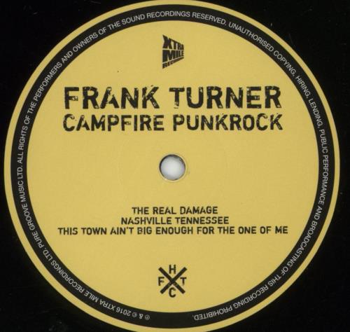 Frank Turner Campfire Punkrock - 10th Anniversary Edition 10" vinyl single (10 inch record) UK FD710CA881841