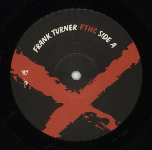 Frank Turner FTHC - Autographed vinyl LP album (LP record) UK FD7LPFT877665