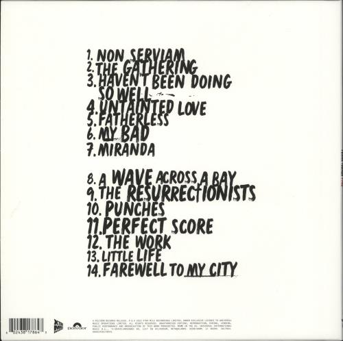 Frank Turner FTHC - Autographed vinyl LP album (LP record) UK FD7LPFT877665