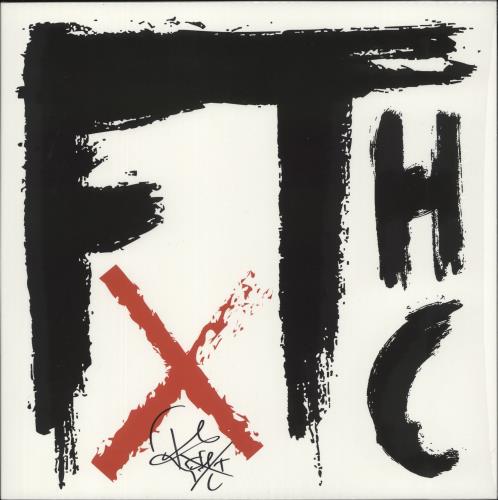 Frank Turner FTHC - Red Vinyl - Autographed vinyl LP album (LP record) UK FD7LPFT877667