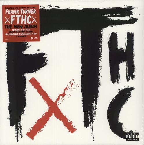 Frank Turner FTHC - Red Vinyl - Sealed vinyl LP album (LP record) UK FD7LPFT873952