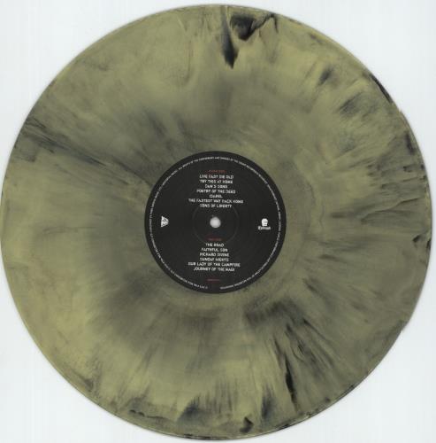 Frank Turner Poetry Of The Deed - Yellow & Black Galaxy Vinyl vinyl LP album (LP record) UK FD7LPPO877685