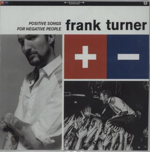 Frank Turner Positive Songs For Negative People CD-R acetate UK FD7CRPO663341