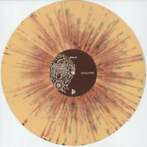 Frank Turner Tape Deck Heart - Yellow Splatter Vinyl vinyl LP album (LP record) UK FD7LPTA877673