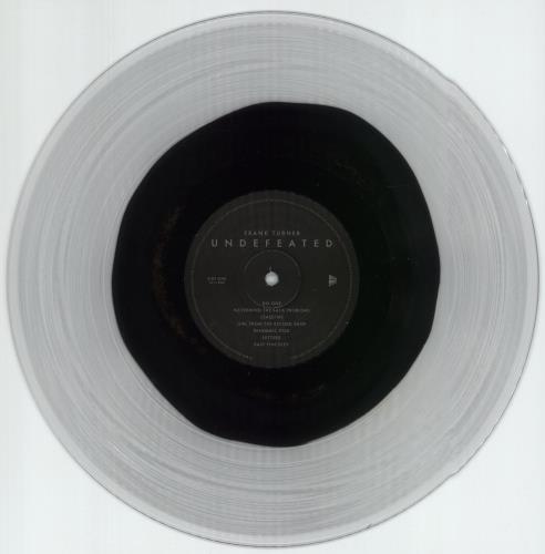 Frank Turner Undefeated - Deluxe Edition - Black & Clear Vinyl - Numbered - Autographed 2-LP vinyl record set (Double LP Album) UK FD72LUN877662