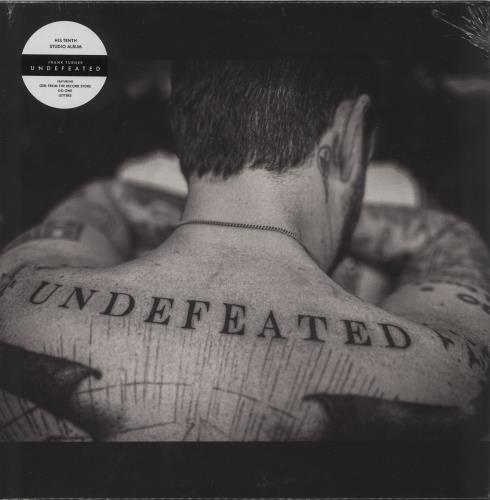 Frank Turner Undefeated vinyl LP album (LP record) UK FD7LPUN875353