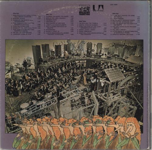 Frank Zappa 200 Motels + Poster 2-LP vinyl record set (Double LP Album) US ZAP2LMO767289