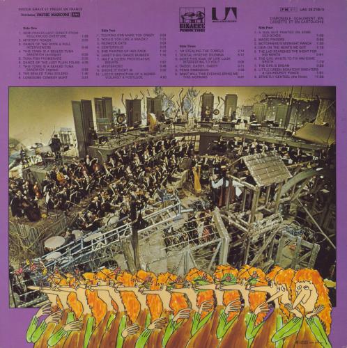 Frank Zappa 200 Motels - EX 2-LP vinyl record set (Double LP Album) French ZAP2LMO756287