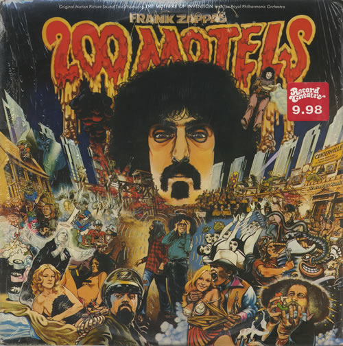 Frank Zappa 200 Motels - Sealed 2-LP vinyl record set (Double LP Album) Swedish ZAP2LMO458276