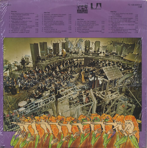 Frank Zappa 200 Motels - Sealed 2-LP vinyl record set (Double LP Album) Swedish ZAP2LMO458276