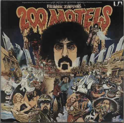 Frank Zappa 200 Motels 2-LP vinyl record set (Double LP Album) German ZAP2LMO674481