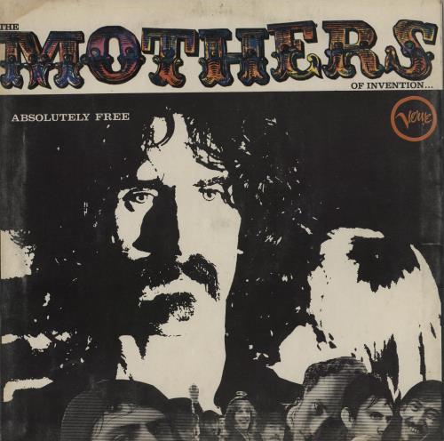 Frank Zappa Absolutely Free - VG+/EX vinyl LP album (LP record) UK ZAPLPAB656659