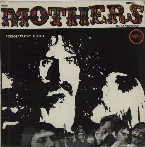 Frank Zappa Absolutely Free - VG vinyl LP album (LP record) UK ZAPLPAB659249