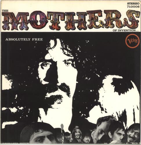 Frank Zappa Absolutely Free vinyl LP album (LP record) German ZAPLPAB416596