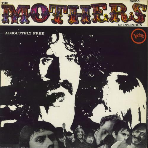 Frank Zappa Absolutely Free vinyl LP album (LP record) UK ZAPLPAB534589