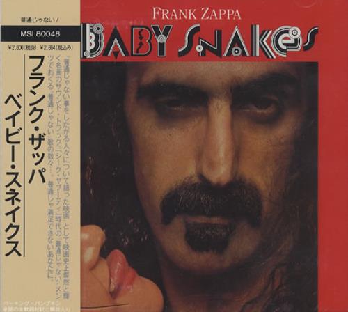 Frank Zappa Baby Snakes CD album (CDLP) Japanese ZAPCDBA380891