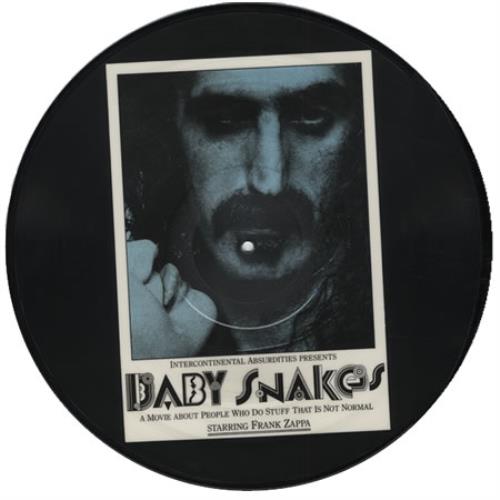 Frank Zappa Baby Snakes picture disc LP (vinyl picture disc album) US ZAPPDBA403036