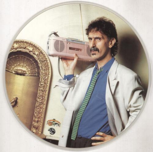 Frank Zappa Broadway The Hard Way picture disc LP (vinyl picture disc album) Czech ZAPPDBR153072