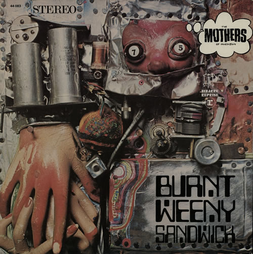 Frank Zappa Burnt Weeny Sandwich - 3rd vinyl LP album (LP record) French ZAPLPBU261852