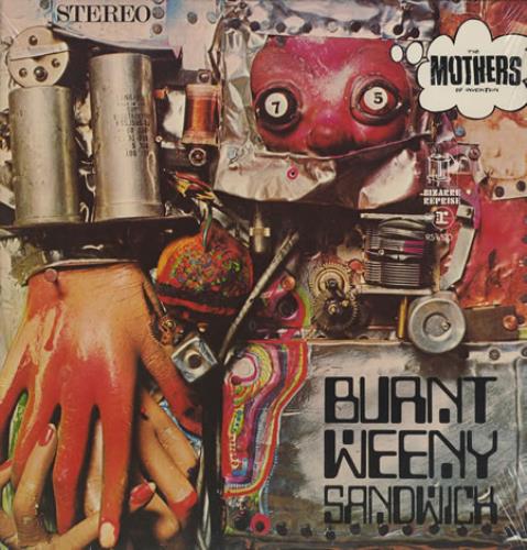 Frank Zappa Burnt Weeny Sandwich - Sealed vinyl LP album (LP record) US ZAPLPBU380823