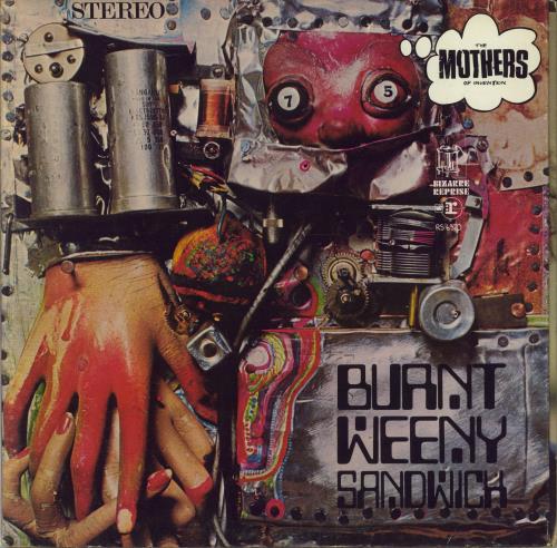 Frank Zappa Burnt Weeny Sandwich vinyl LP album (LP record) US ZAPLPBU397360