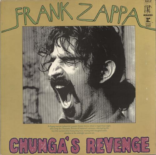 Frank Zappa Chunga's Revenge - 1st - EX vinyl LP album (LP record) UK ZAPLPCH606595