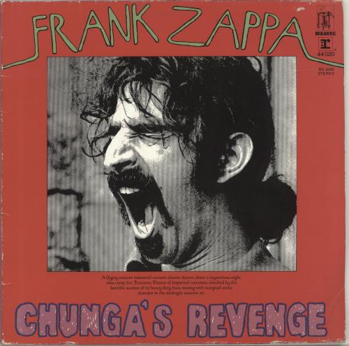 Frank Zappa Chunga's Revenge - 3rd - VG/EX vinyl LP album (LP record) German ZAPLPCH689849