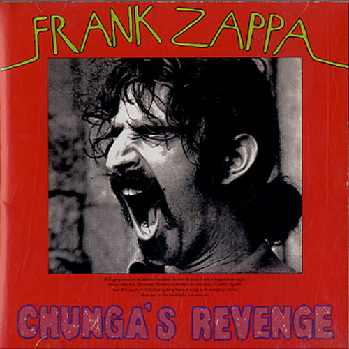 Frank Zappa Chunga's Revenge CD album (CDLP) US ZAPCDCH297148