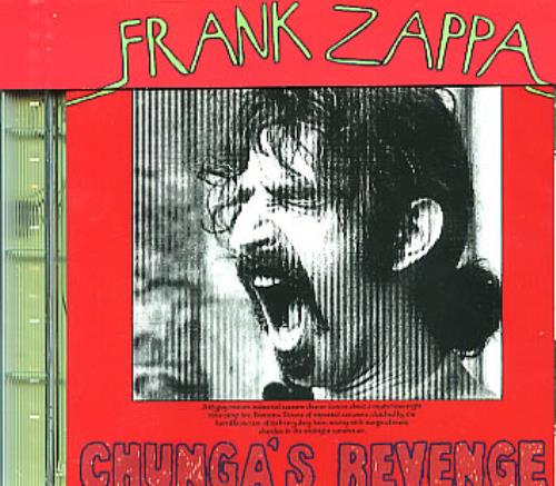 Frank Zappa Chunga's Revenge CD album (CDLP) US ZAPCDCH297217
