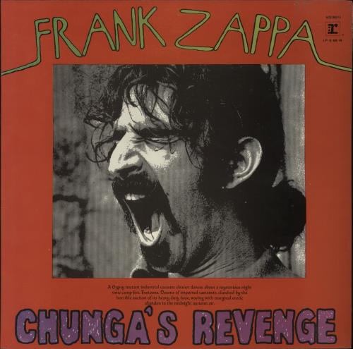 Frank Zappa Chunga's Revenge vinyl LP album (LP record) Portuguese ZAPLPCH392113